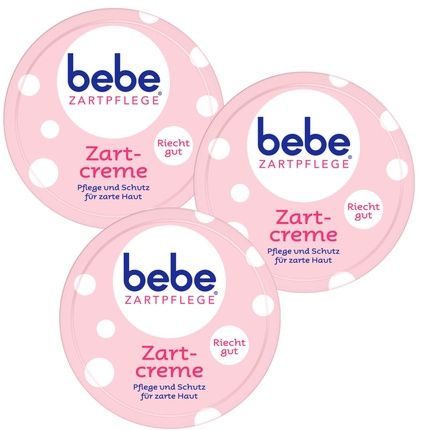 Bebe Zartpflege Zartcreme Pflege & Schutz Fur Zarte Haut Angenehmer Duft 150Ml