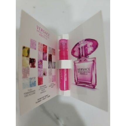 Versace Bright Crystal Absolu Eau De Parfum Spray Sample Vial 0.03Oz/1Ml - Image 4