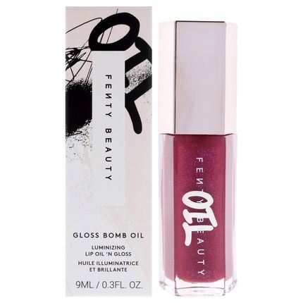 Fenty Beauty Gloss Bomb Luminizing Lip Oil N Gloss 04 Razzberry Jamz 03 Oz