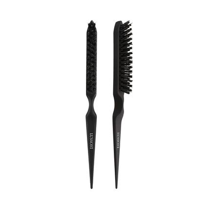 T4B Lussoni Professional Teasing Brush For Voluminous Hair Black