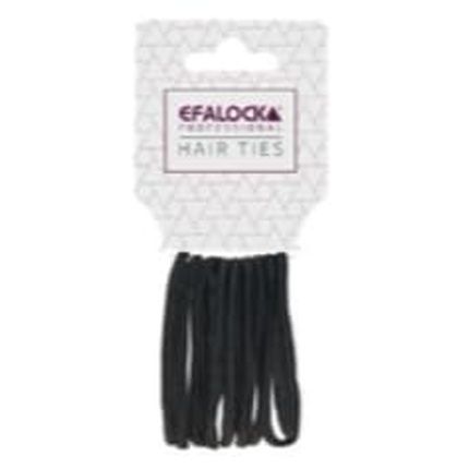 Efalock Elastic Bands Thick Blonde - Pack Of 10