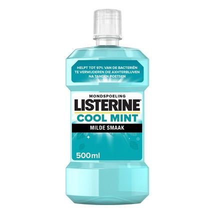 Listerine Mouthwash Cool Mint Mild Freshens Breath And Reduces Plaque