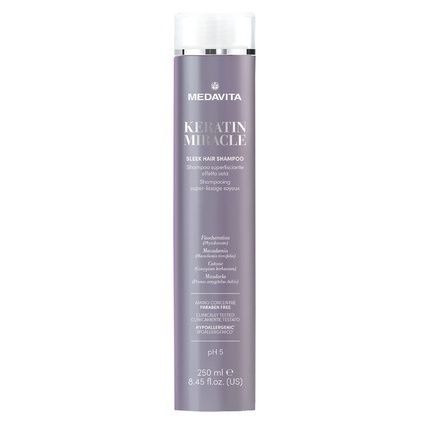 Medavita Keratin Miracle Smoothing Kit Shampoo Mask Spray
