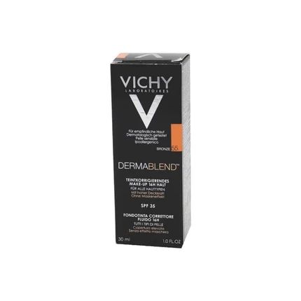 Vichy Dermablend Fluid Foundation Concealer 55 Bronze Spf 35 30 Ml