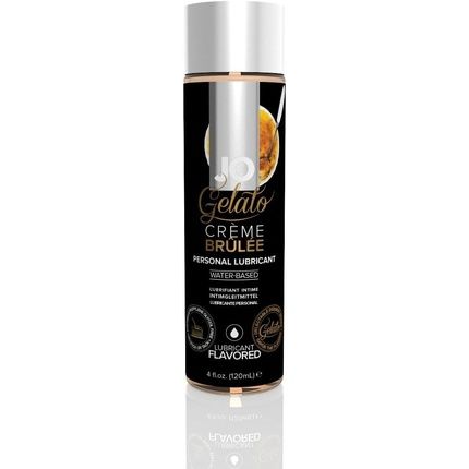 System Jo Gelato Water-Based Lubricant Creme Brulee 120Ml