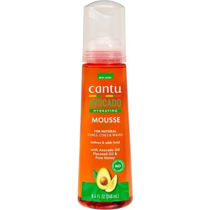 Cantu Avocado Hydrating Styling Mousse 248Ml