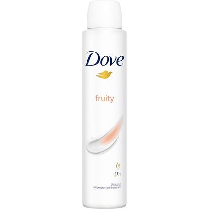 Dove Fruity Antiperspirant Deodorant With Moisturizing Cream Spray
