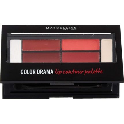 Maybelline Color Drama Lip Contour Palette Crimson Vixen 4G
