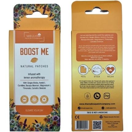 The Mellow Patch Company Boost Me Natural Topical Patch