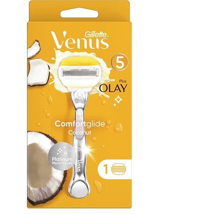 Venus Comfortglide Coconut With Olay Platinum Razor