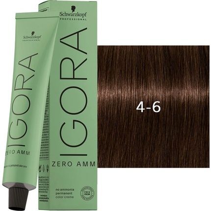 Schwarzkopf Igora Zero Amm 4-6 Medium Brown Chocolate 60Ml