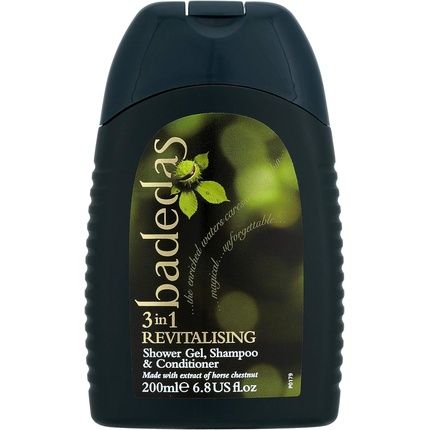 Badedas 3 In 1 Revitalising Bath Product With Natural Moisturisers 200Ml