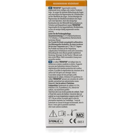Trehapan Eye Drops 10 Millilitres - Image 3