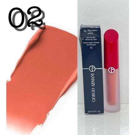 Giorgio Armani Lip Maestro Satin Lip Gloss 4Ml - Various Shades Brand New Packaged - Image 3