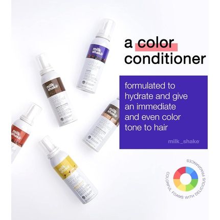 Milkshake Color Whipped Cream Cold Brunette 100Ml Tinted Leavein Mousse