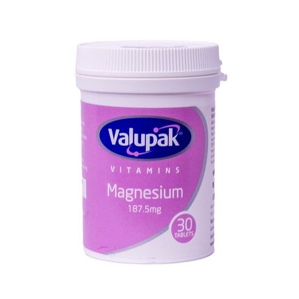 Valupak Magnesium 187.5Mg Tablets 30 Tablets - Image 3