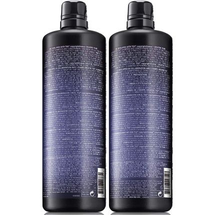Catwalk By Tigi Fashionista Purple Shampoo And Conditioner Set Professional Blonde Enhancing Hair Treatment 2X750Ml