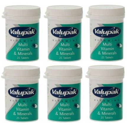 Valupak Multivitamin & Mineral 25 Tablets - Image 3