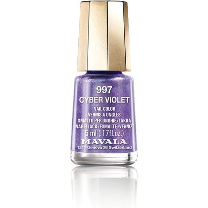 Mavala Cyber Chic 2018 Nail Polish Collection Cyber Violet 5Ml