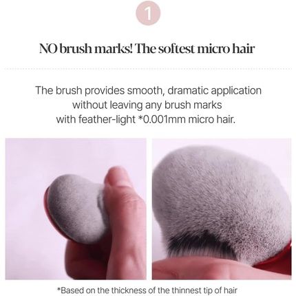 Espoir Super Soft Face Brush High Performance 60 Angle Brush