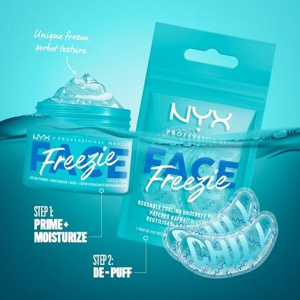 Nyx Professional Makeup Face Freezie Cooling Primer + Moisturizer 10-In-1 Makeup Prepping Skincare - Image 3