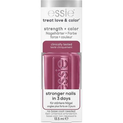 Essie Strengthening Treat Love Colour Nail Polish 13.5Ml 95 Mauve Tivation - Mauve Cream - Image 3