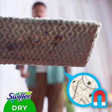 Swiffer Dust Magnet Floor Starter + 8 Cloths + Dust Magnet + 1 Cloth Feather Duster