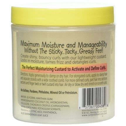 Curlykids Mixed Haircare Custard For Kids 6 Ounce