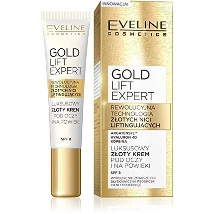 Eveline Gold Lift Expert Strongly Firming Anti-Wrinkle Eye Cream 15Ml