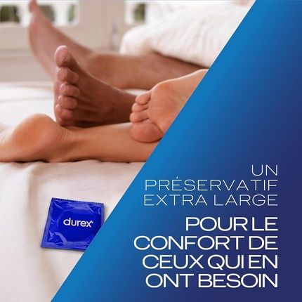 Durex Comfort Xxl Extra Large Condoms 10 Count - Pack Of 10 - Image 3