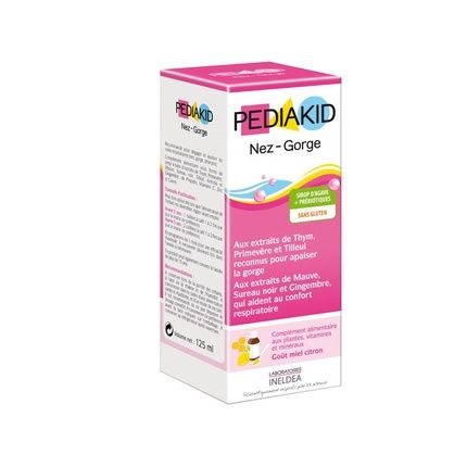 Pediakid Children'S Syrup For Nose And Throat 125Ml