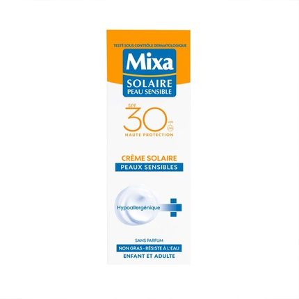 Mixa Face And Body Sunscreen With Optimal Tolerance Spf 30 75Ml - Image 3