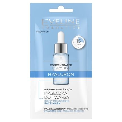 Eveline Derma Expert Face Mask Hyaluron 8Ml