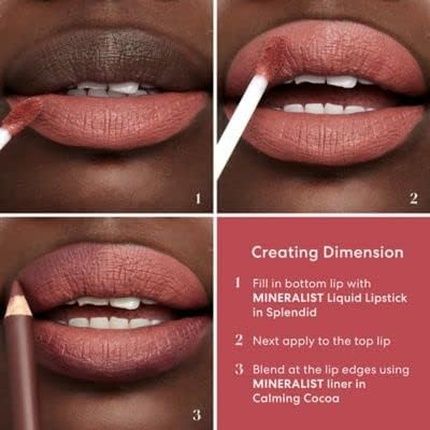 Bareminerals Mineralist Lasting Lip Liner 1.3G Blissful Blush - Image 3