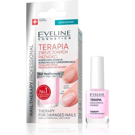 Eveline Nail Therapy Professional Rebuild & Repair Nail Conditioner - 12Ml