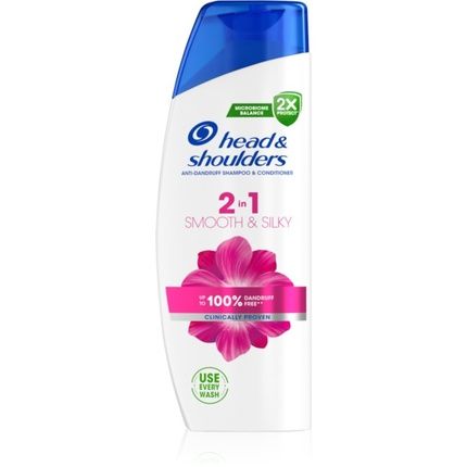 Head & Shoulders Smooth & Silky Shampoo 2 In 1 - 330 Ml
