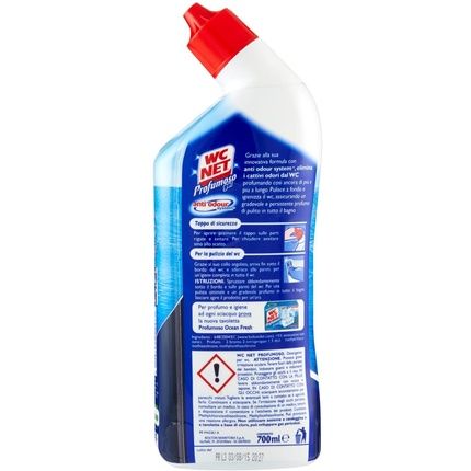 Wc Net - Toilet Cleaner, Profumoso Gel, Eliminates Odors, 700 Ml, Fragrances - Image 3