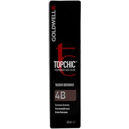Goldwell Topchic Hair Color 4B Havana Brown 60Ml