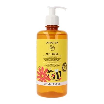 Apivita Mini Bees Infant Gel Calendula & Honey 500Ml
