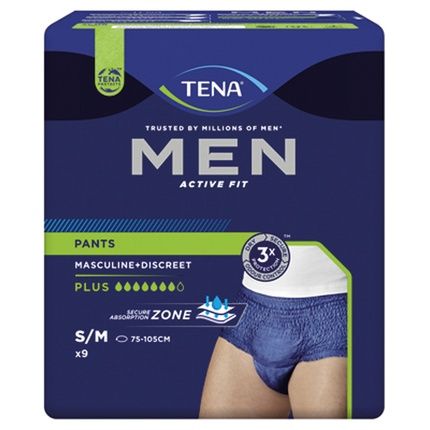 Tena Men Pants Plus Medium 9 Pack Tena