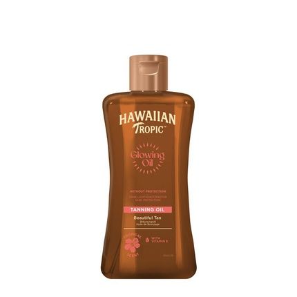 Hawaiian Tropic Glowing Oil Tanning Oil 200Ml Tropical Coconut - Image 4