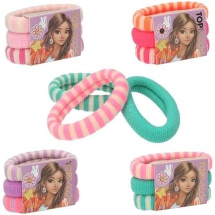 Topmodel Hair Scrunchie Set - 3 Pieces