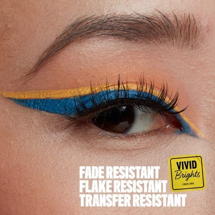Nyx Professional Makeup Vivid Brights Liquid Liner Smear-Resistant Eyeliner Had Me At Yellow 03