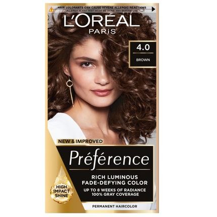 L'Oreal Preference Hair Color 4.0 Brown