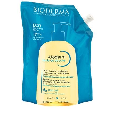 Bioderma Atoderm Shower Oil Refill 1L Nourishing Body Care
