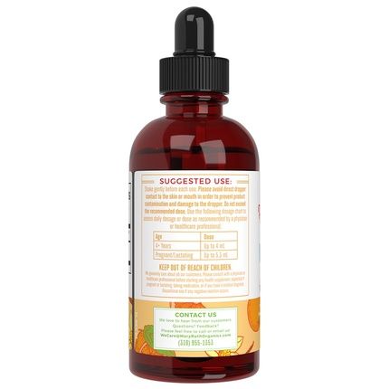 Maryruth'S Orange Vanilla Flavor Vitamin C Drops 120Ml - Image 4