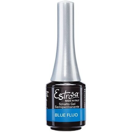 Estrosa Gel Nail Polish Half-Transparent Blue 7Ml 7821 Blue Fluo - Image 3