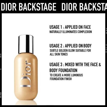 Dior Backstage Face & Body Glow Foundation
