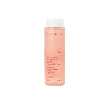 Clarins Cleansing Micellar Water 200Ml Gentle Cleanser For All Skin Types