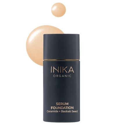 Organic Serum Foundation Vegan Buildable Coverage Weightless Second Skin